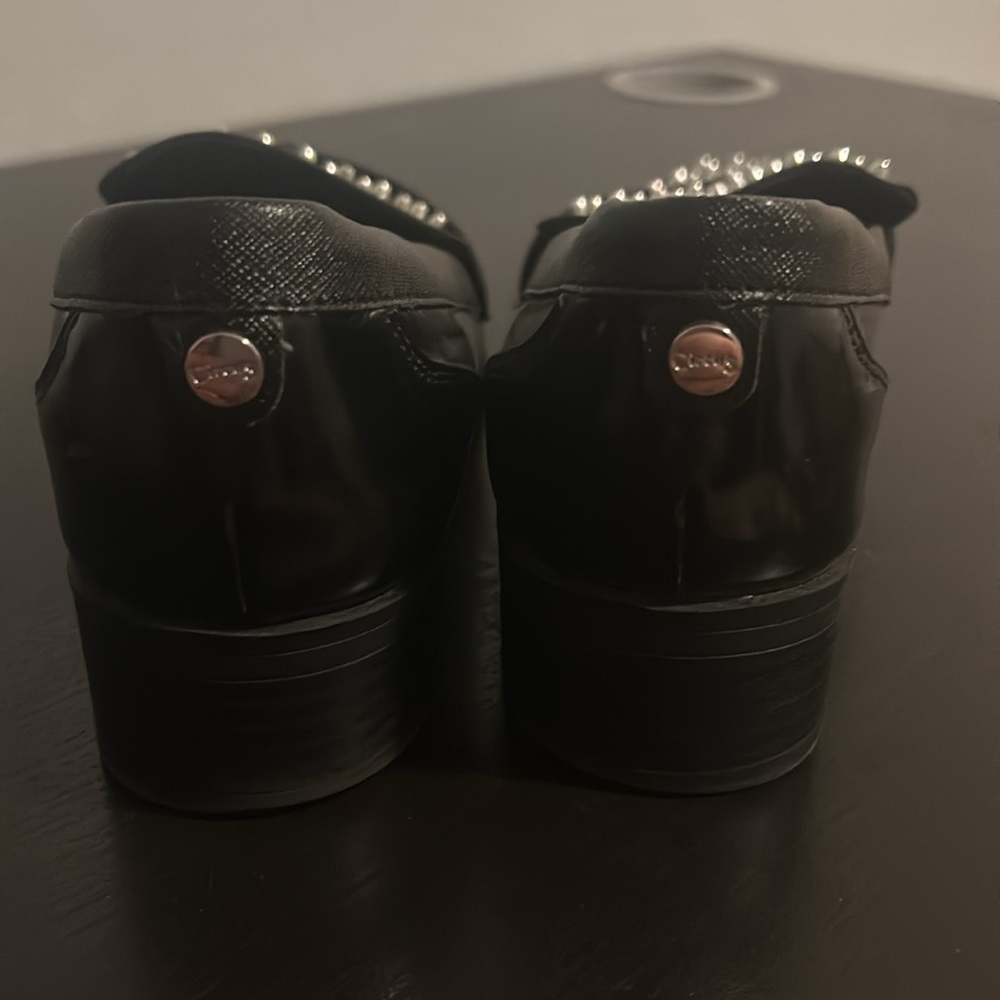 Gently used silver studded loafers by Sam Edelman - Picture 6 of 6